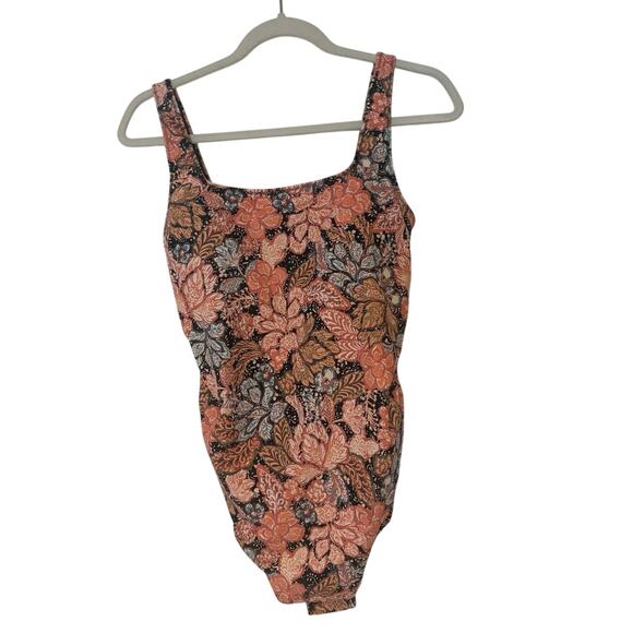 A Pea in the Pod Other - NWT A Pea In The Pod Square-Neck Maternity One Piece Swimsuit Floral Size M